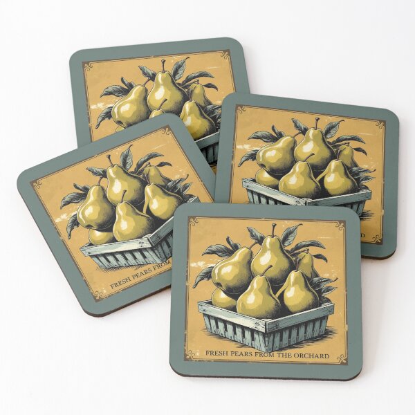 Item preview, Crate of fresh pears. designed and sold by Rue Market.