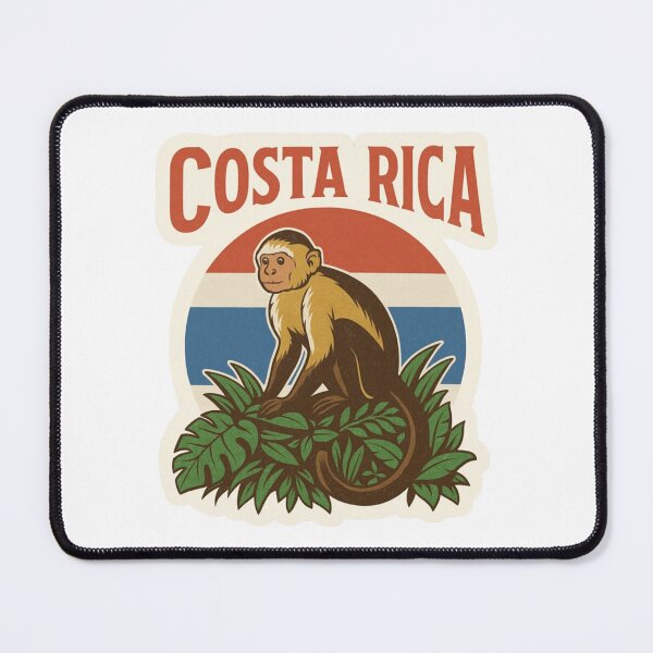 Item preview, Costa Rica Monkey Sticker – Tropical Jungle Travel Souvenir designed and sold by DanniJordan.