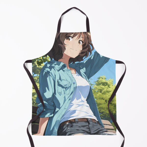 Item preview, Yukari Akiyama Girls und Panzer Anime Casual Summer Vibes designed and sold by mildaclairmo.