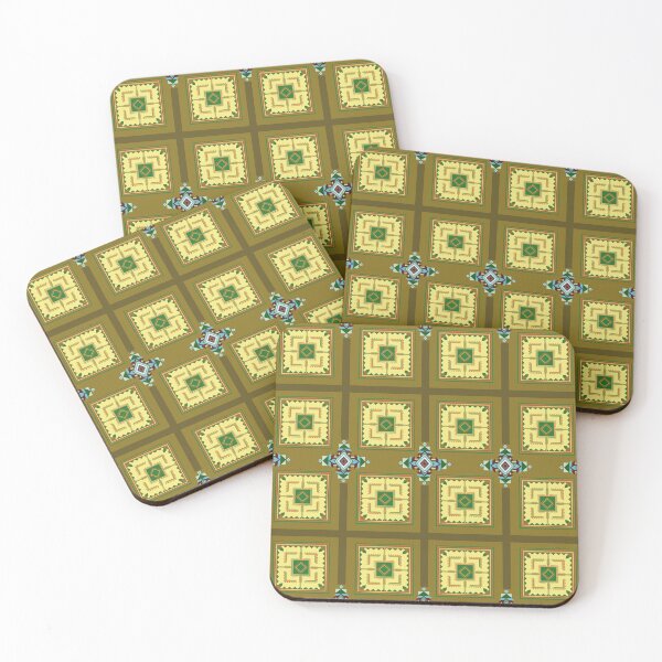 Item preview, Maygeo3.Geometric Harmony Tribal Tile Pattern designed and sold by Jittarat.