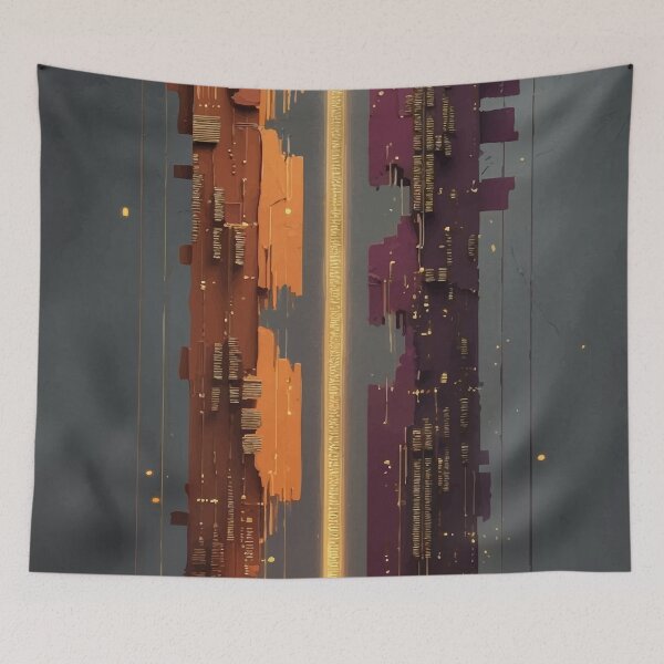Item preview, Digital Divide Portal – Abstract Techscape designed and sold by AbstractAnom.