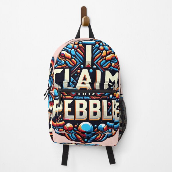 Item preview, I Claim this Pebble, typography designed and sold by maxmaj.