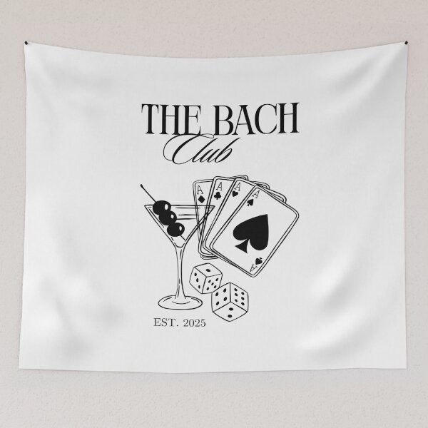 Item preview, The Bach Club Est. 2025, Bachelorette Party Merch designed and sold by WaylorDesigns.