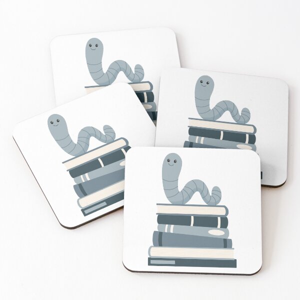 Item preview, bookworm book lover reader designed and sold by cassandra823.
