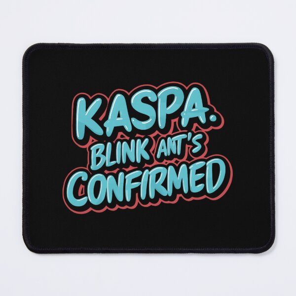 Item preview, Kaspa Finality Never Sleeps designed and sold by RadDeck.