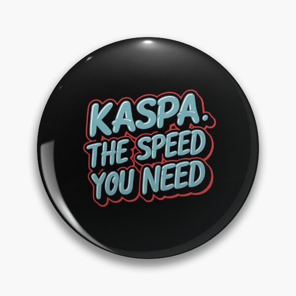 Item preview, Kaspa Runs the Chain. Not the Show. designed and sold by RadDeck.