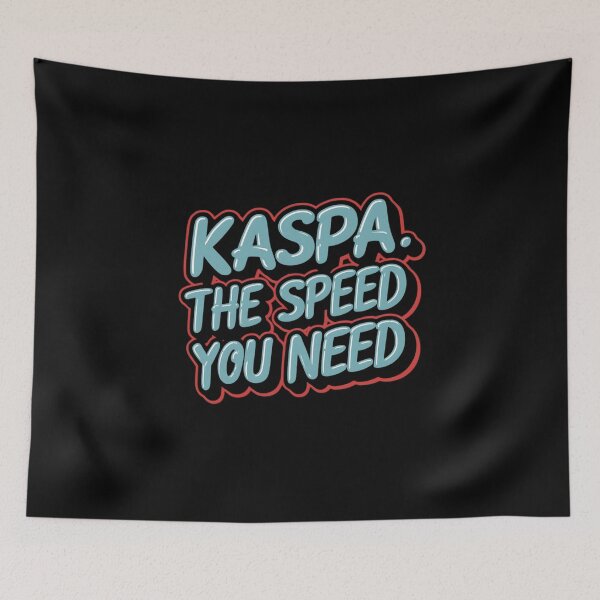 Item preview, Kaspa Runs the Chain. Not the Show. designed and sold by RadDeck.