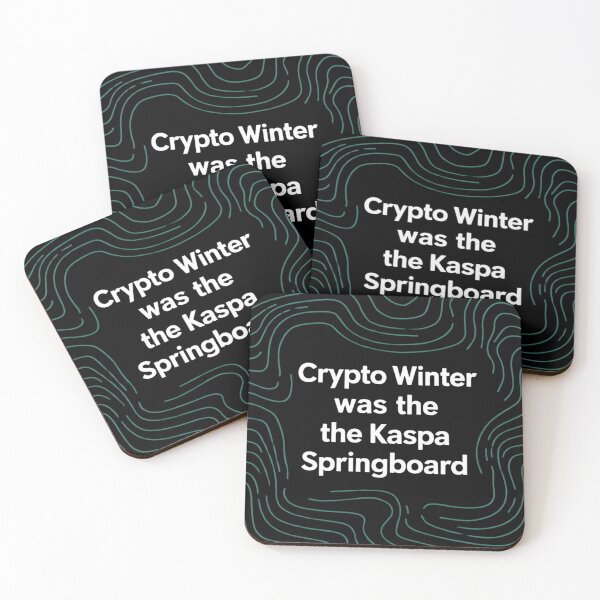 Item preview, Kaspa is for Builders, Not Bystanders designed and sold by RadDeck.
