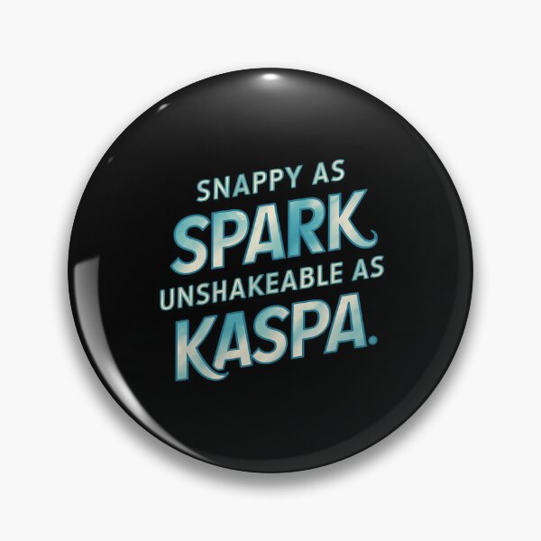 Item preview, Kaspa Where Finality is Default designed and sold by RadDeck.