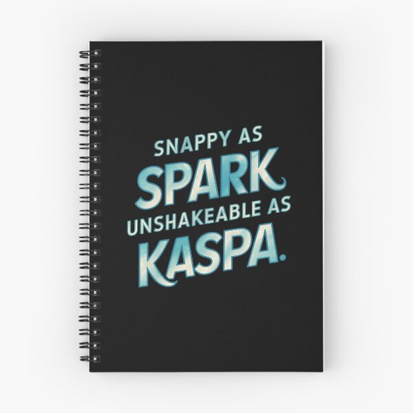 Item preview, Kaspa Where Finality is Default designed and sold by RadDeck.