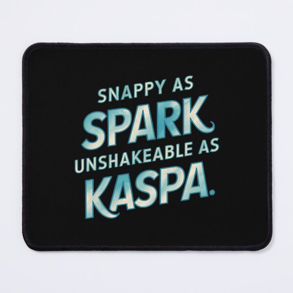 Item preview, Kaspa Where Finality is Default designed and sold by RadDeck.