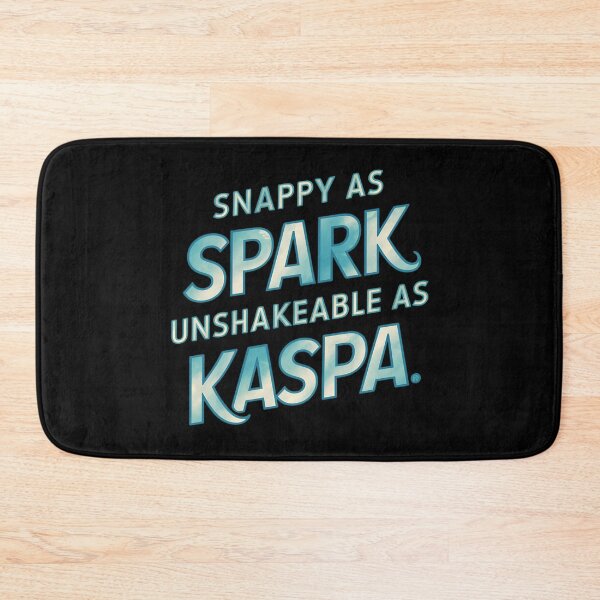 Item preview, Kaspa Where Finality is Default designed and sold by RadDeck.