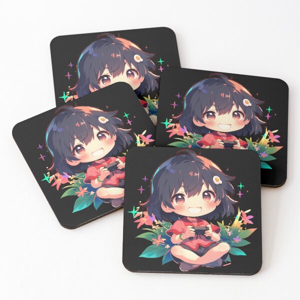 Item preview, Suruga Kanbaru Bakemonogatari Anime Chibi Gaming Athletic Flair designed and sold by mildaclairmo.