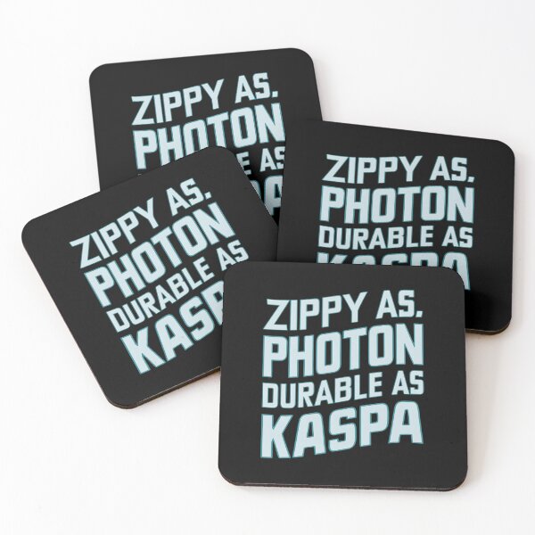 Item preview, Kaspa Doesn’t Brag. It Builds. designed and sold by RadDeck.