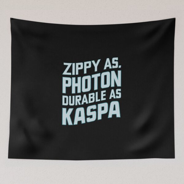 Item preview, Kaspa Doesn’t Brag. It Builds. designed and sold by RadDeck.