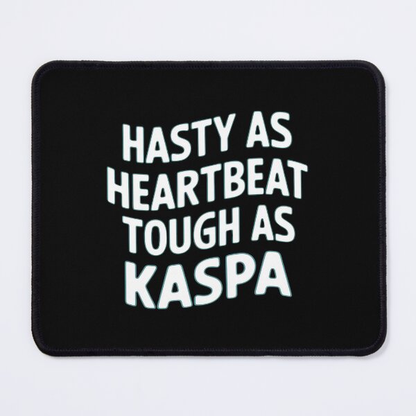 Item preview, Kaspa Doesn’t Launch Tokens. It Launches Blocks. designed and sold by RadDeck.