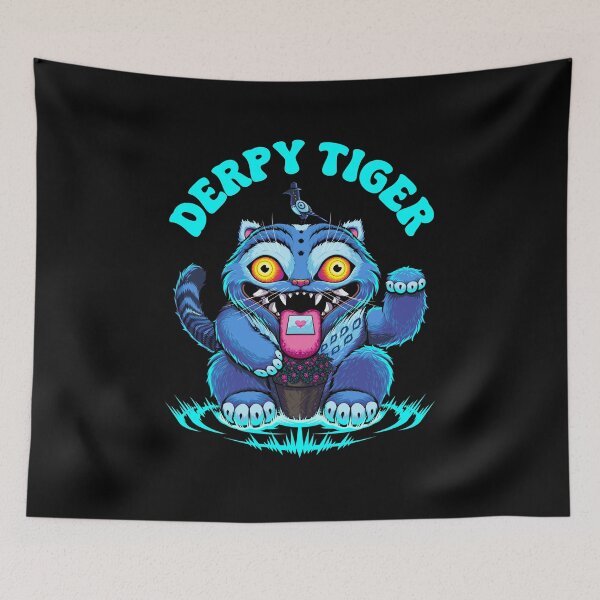 Item preview, Derpy Money Tiger designed and sold by zybbhorn.