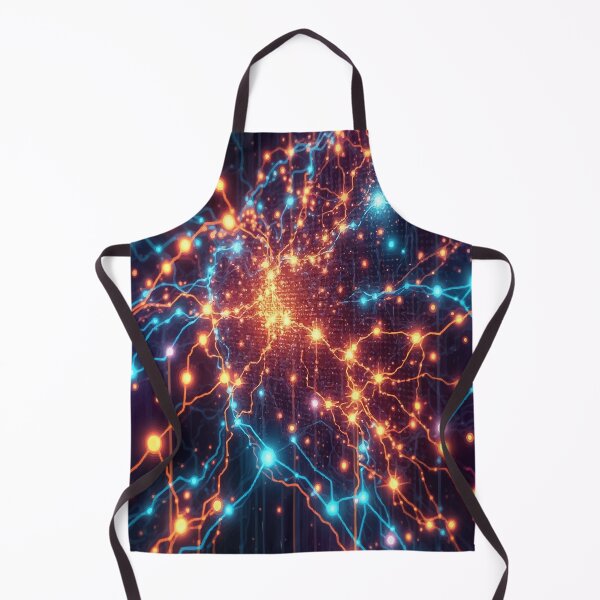 Item preview, Neural Sparkflow – Electric Synapse Energy Art designed and sold by AbstractAnom.