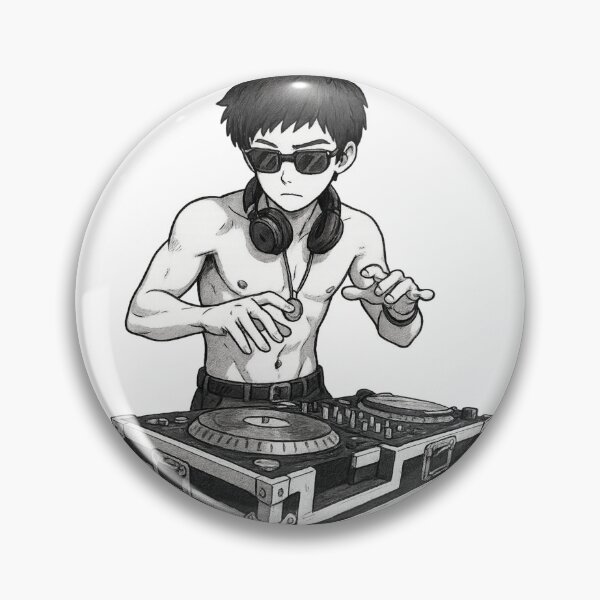 Item preview, DJ Bruce Black & White designed and sold by tsanwo.