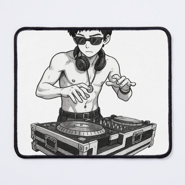 Item preview, DJ Bruce Black & White designed and sold by tsanwo.