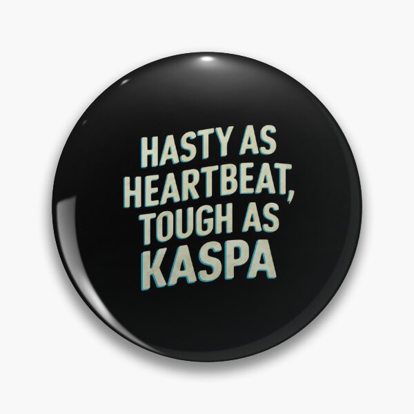 Item preview, Kaspa: One Chain. No Forks. No Lies. designed and sold by RadDeck.