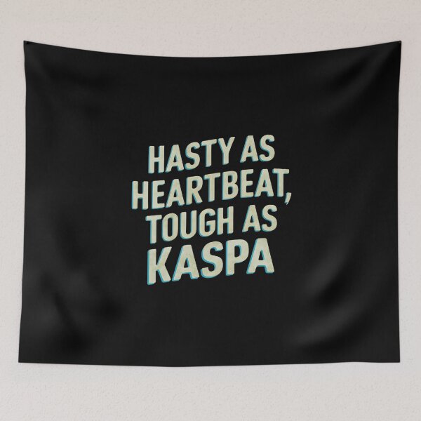 Item preview, Kaspa: One Chain. No Forks. No Lies. designed and sold by RadDeck.