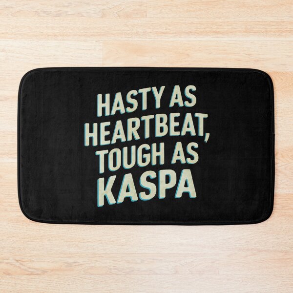 Item preview, Kaspa: One Chain. No Forks. No Lies. designed and sold by RadDeck.