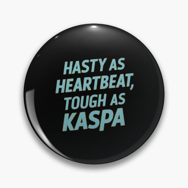 Item preview, Kaspa Doesn’t Talk About Fairness. It Proves It. designed and sold by RadDeck.