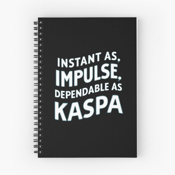 Aperçu de l'œuvre Kaspa court léger. Confirme lourd. créée et vendue par RadDeck.