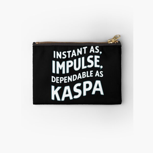 Item preview, Kaspa Runs Light. Confirms Heavy. designed and sold by RadDeck.