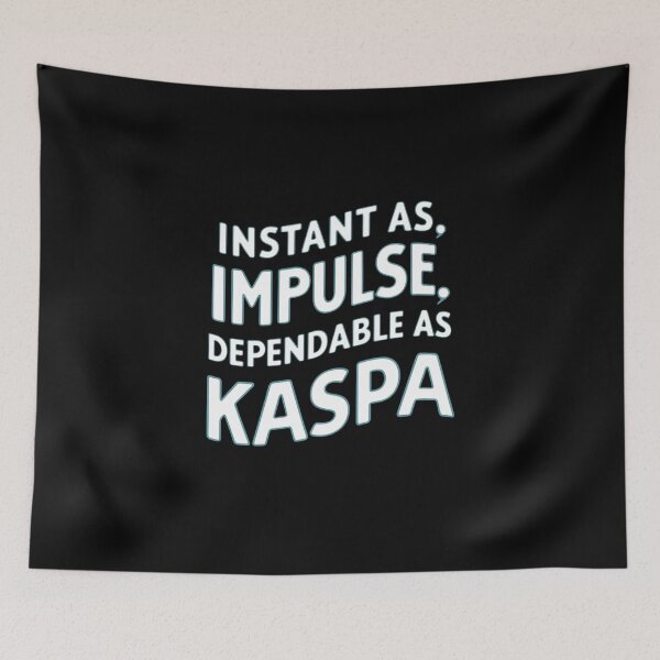Item preview, Kaspa Runs Light. Confirms Heavy. designed and sold by RadDeck.