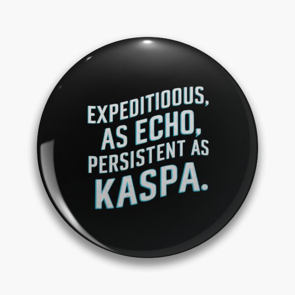 Item preview, Kaspa Mines Truth. Not Attention. designed and sold by RadDeck.
