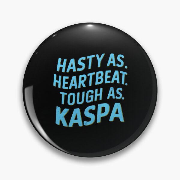 Item preview, Kaspa Is Built With Logic. Not Luck. designed and sold by RadDeck.