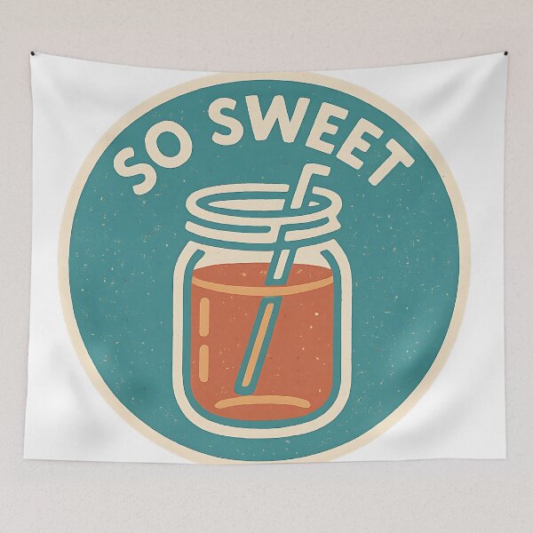 Item preview, Southern Sweet Tea Block Print Graphic designed and sold by OldSouthTraditions.