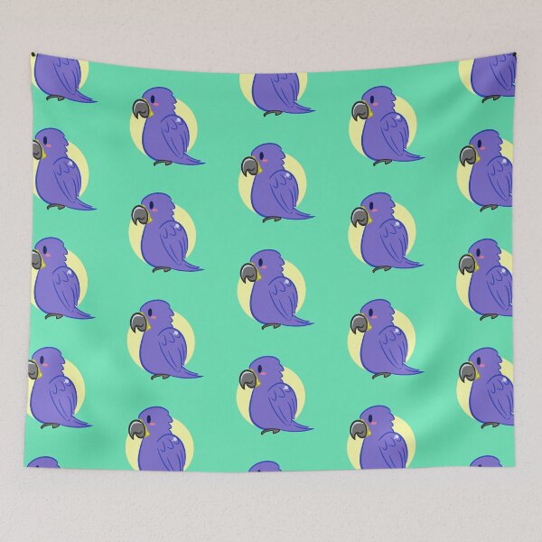 Item preview, Kawaii Hyacinth Macaw designed and sold by LegoNinjaBilbo.