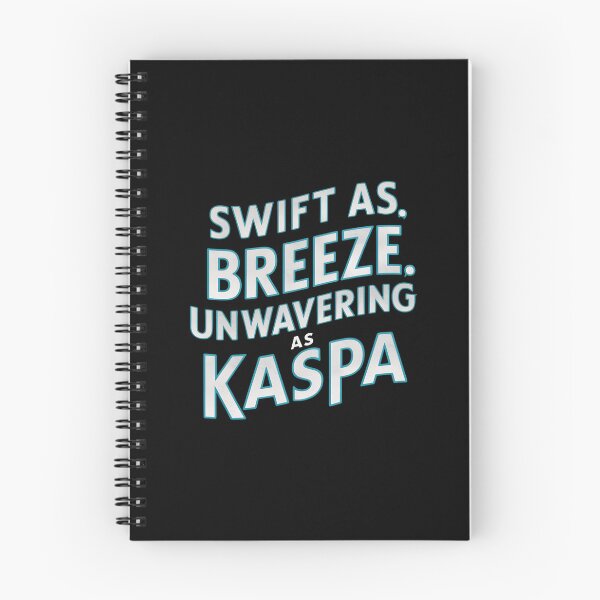 Aperçu de l'œuvre Kaspa confirme en quelques secondes. Pas en histoires. créée et vendue par RadDeck.