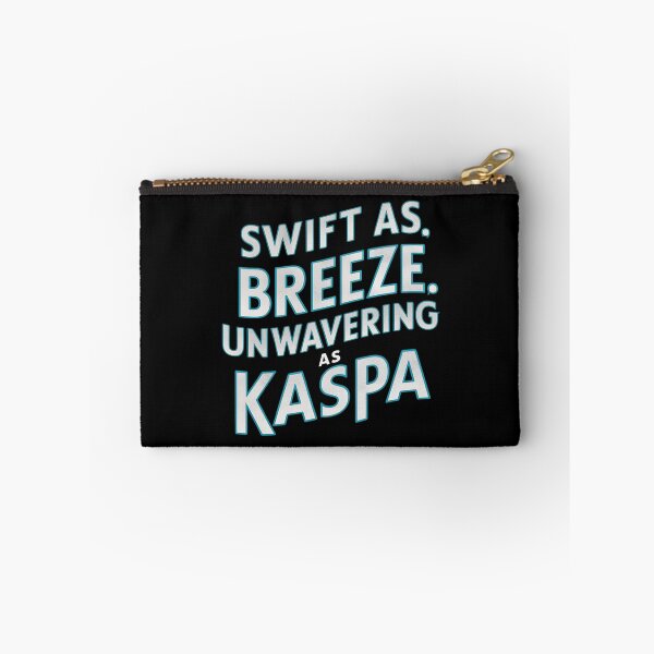 Item preview, Kaspa Confirms in Seconds. Not Stories. designed and sold by RadDeck.