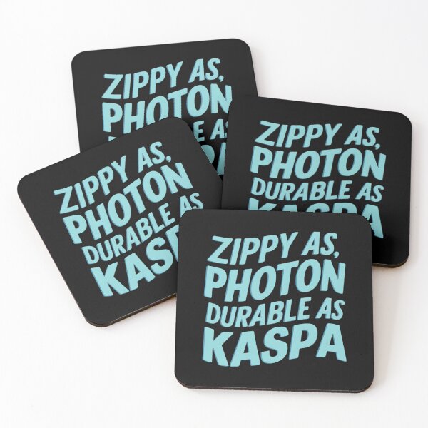 Item preview, Kaspa Doesn’t React. It Resolves. designed and sold by RadDeck.