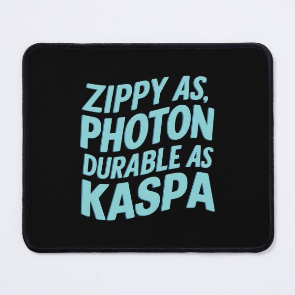 Item preview, Kaspa Doesn’t React. It Resolves. designed and sold by RadDeck.