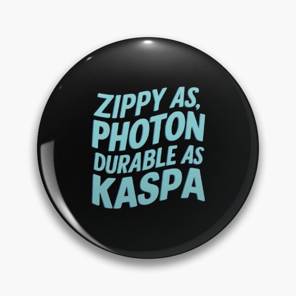 Item preview, Kaspa Doesn’t React. It Resolves. designed and sold by RadDeck.
