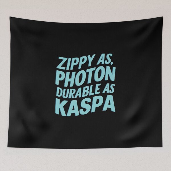 Item preview, Kaspa Doesn’t React. It Resolves. designed and sold by RadDeck.
