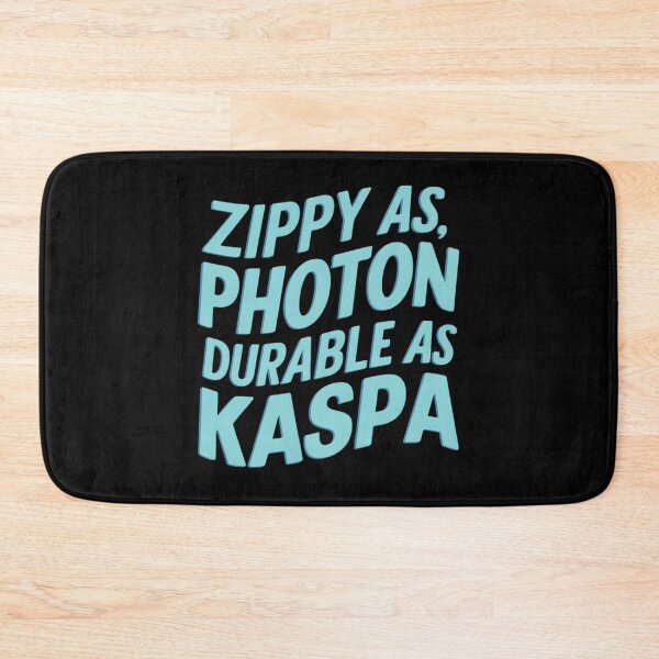 Item preview, Kaspa Doesn’t React. It Resolves. designed and sold by RadDeck.