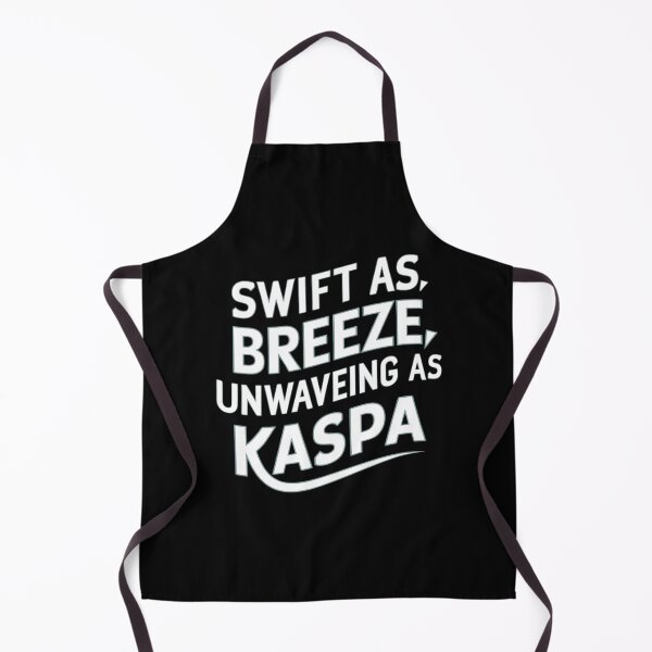 Item preview, Kaspa Runs Without Permission. Confirms Without Pause. designed and sold by RadDeck.