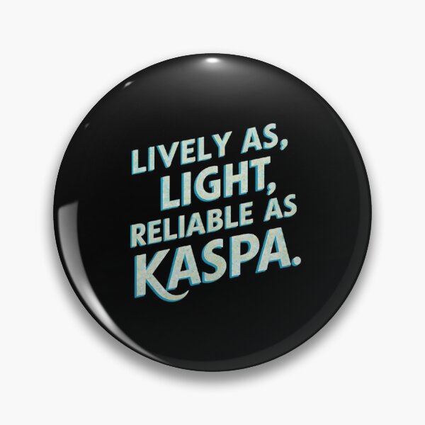 Item preview, Kaspa Is Pure Chain. No Clout. designed and sold by RadDeck.