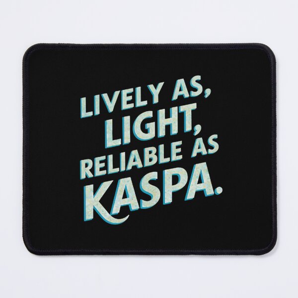 Item preview, Kaspa Is Pure Chain. No Clout. designed and sold by RadDeck.