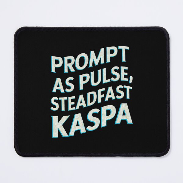 Item preview, Kaspa Builds Trust with Hashrate. Not Hashtags. designed and sold by RadDeck.
