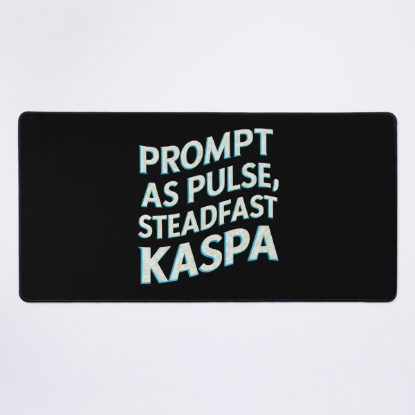 Item preview, Kaspa Builds Trust with Hashrate. Not Hashtags. designed and sold by RadDeck.