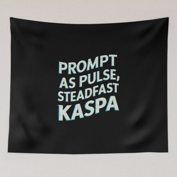 Item preview, Kaspa Builds Trust with Hashrate. Not Hashtags. designed and sold by RadDeck.