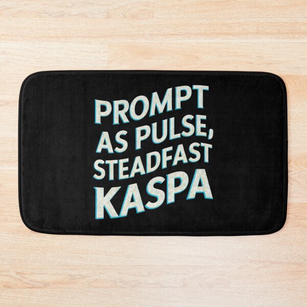 Item preview, Kaspa Builds Trust with Hashrate. Not Hashtags. designed and sold by RadDeck.