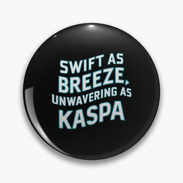 Item preview, Kaspa Doesn’t Tease. It Works. designed and sold by RadDeck.